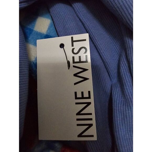 Nine West Purple Ruched Tulip Dress Size M - Picture 5 of 9